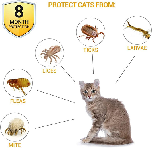 Collar Antipulgas para Gatos –  (Tamaño Pequeño)
