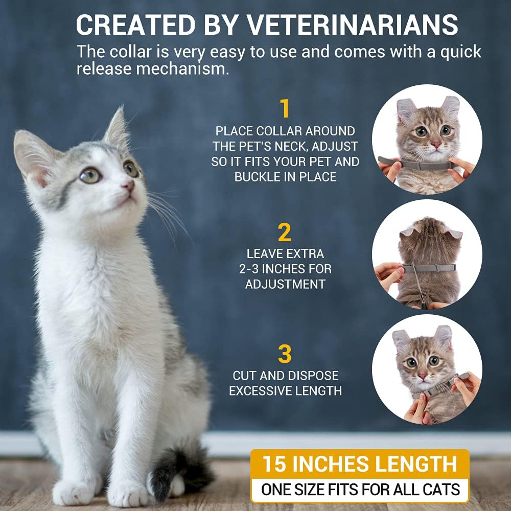 Collar Antipulgas para Gatos –  (Tamaño Pequeño)